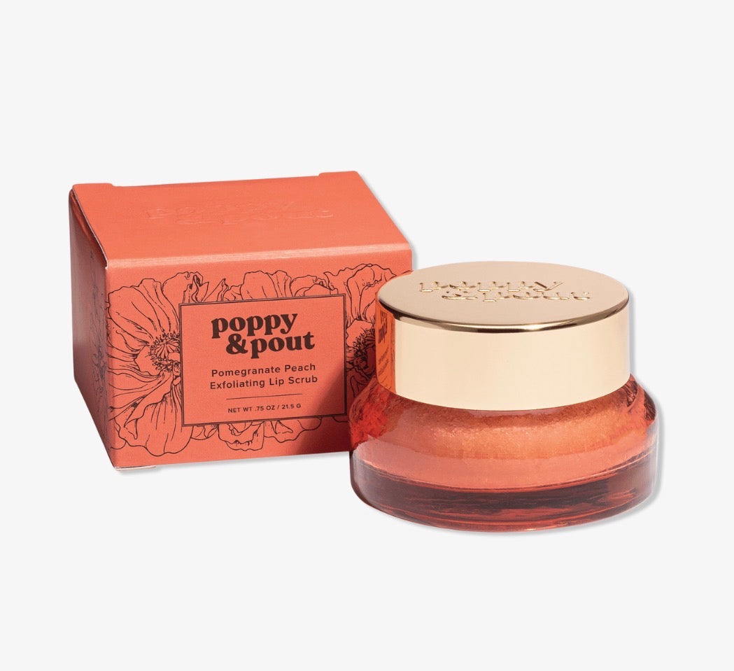 Poppy & Pout Natural Lip Scrub