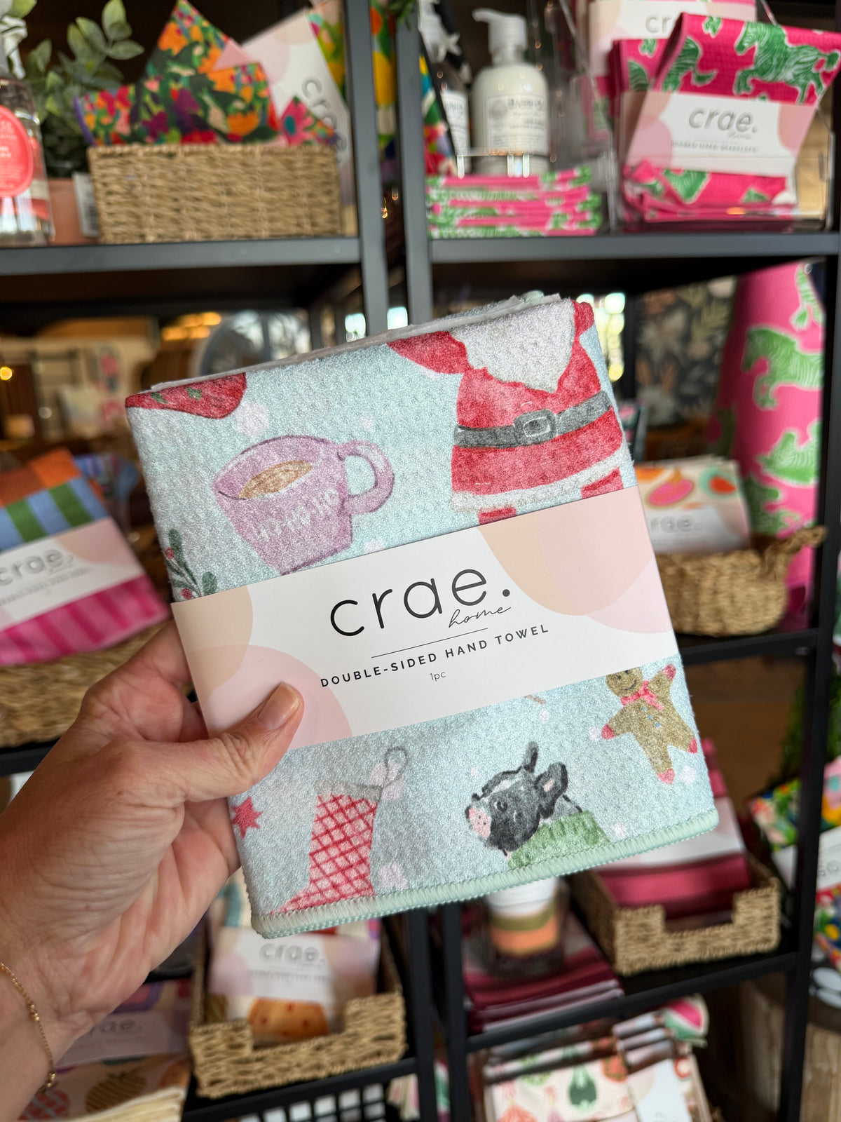 Crae Festive Chaos Hand Towel