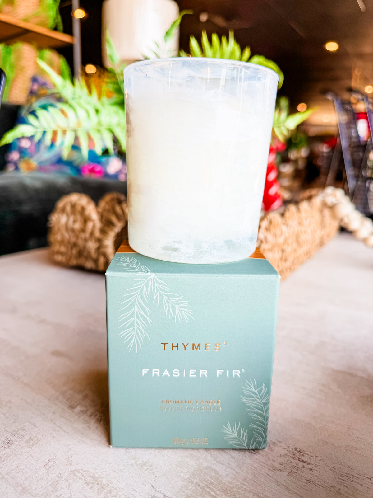 Thymes Frasier Fir Candle – Tidings Collection