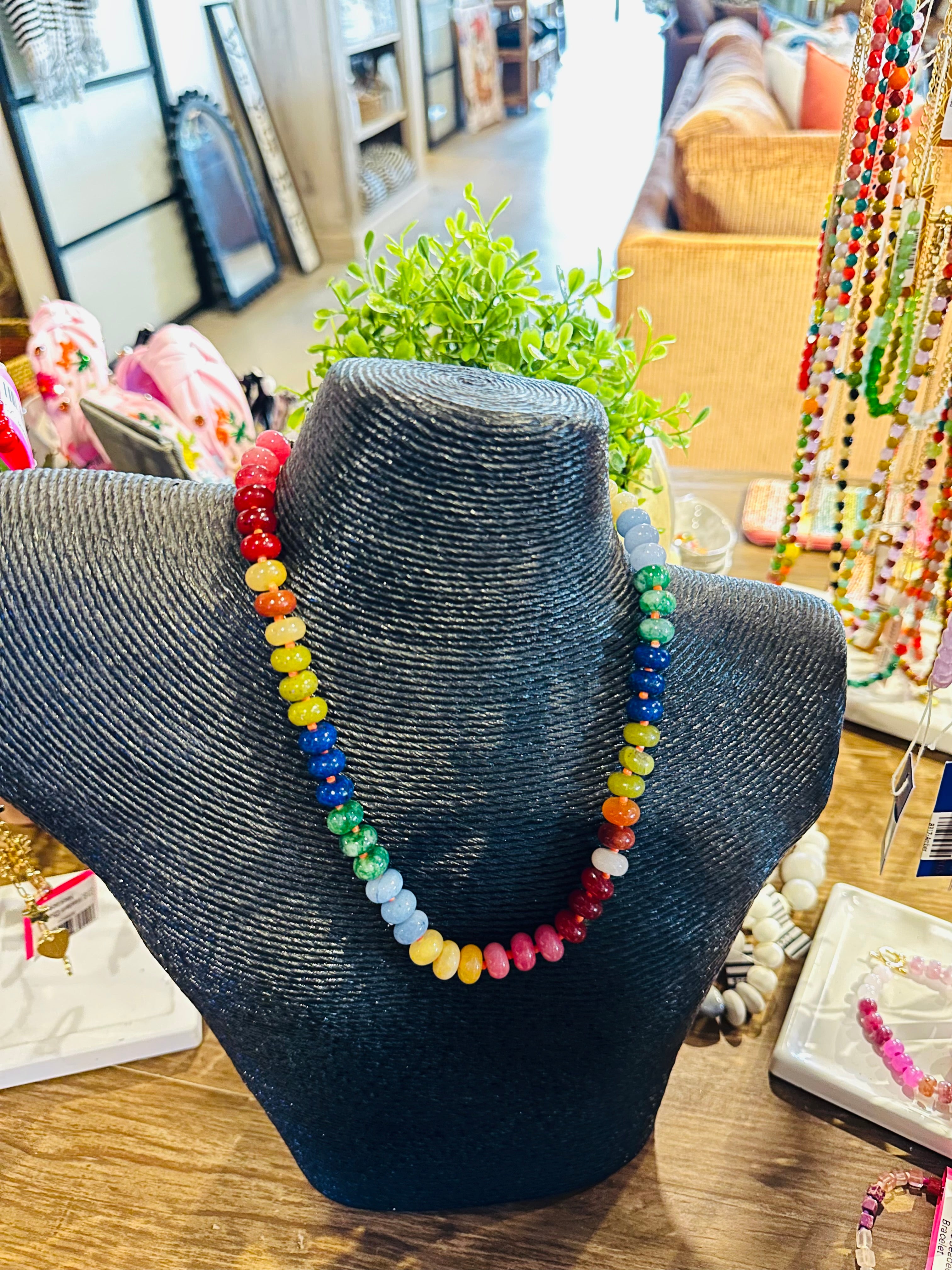 Bold Beaded Necklace