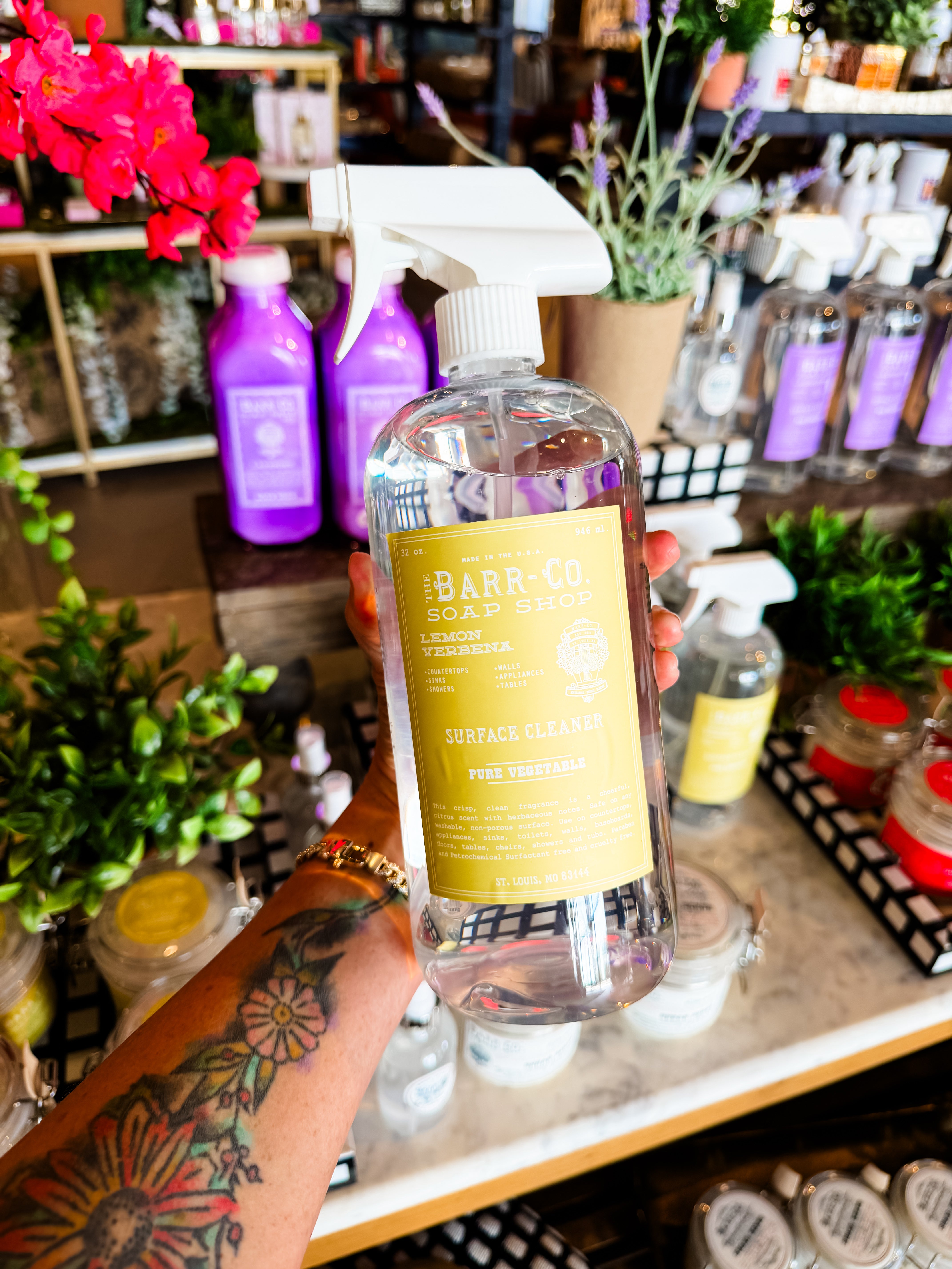 Barr- Co. Lemon Verbena Surface Cleaner