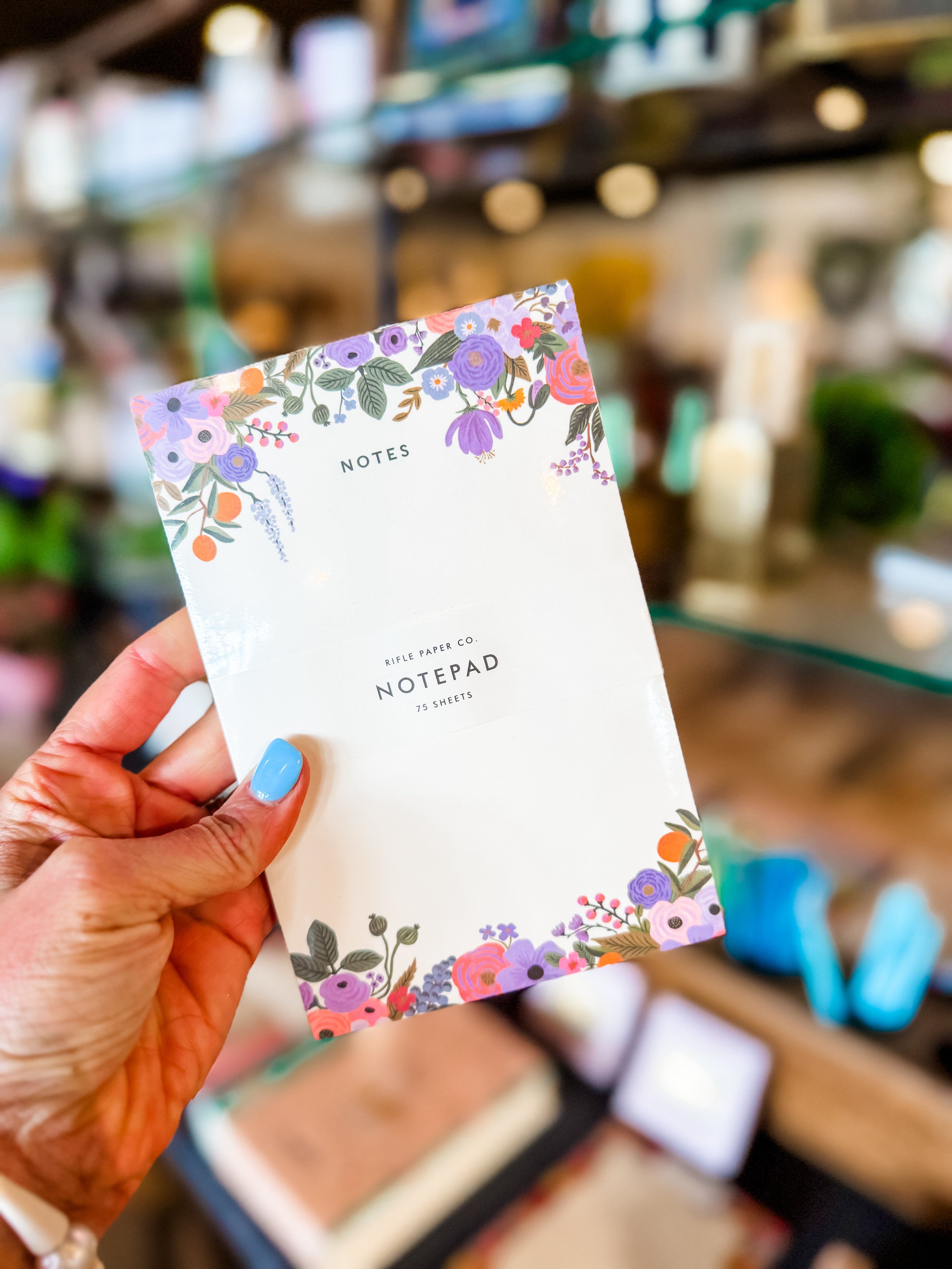 Garden Party Violet Notepad