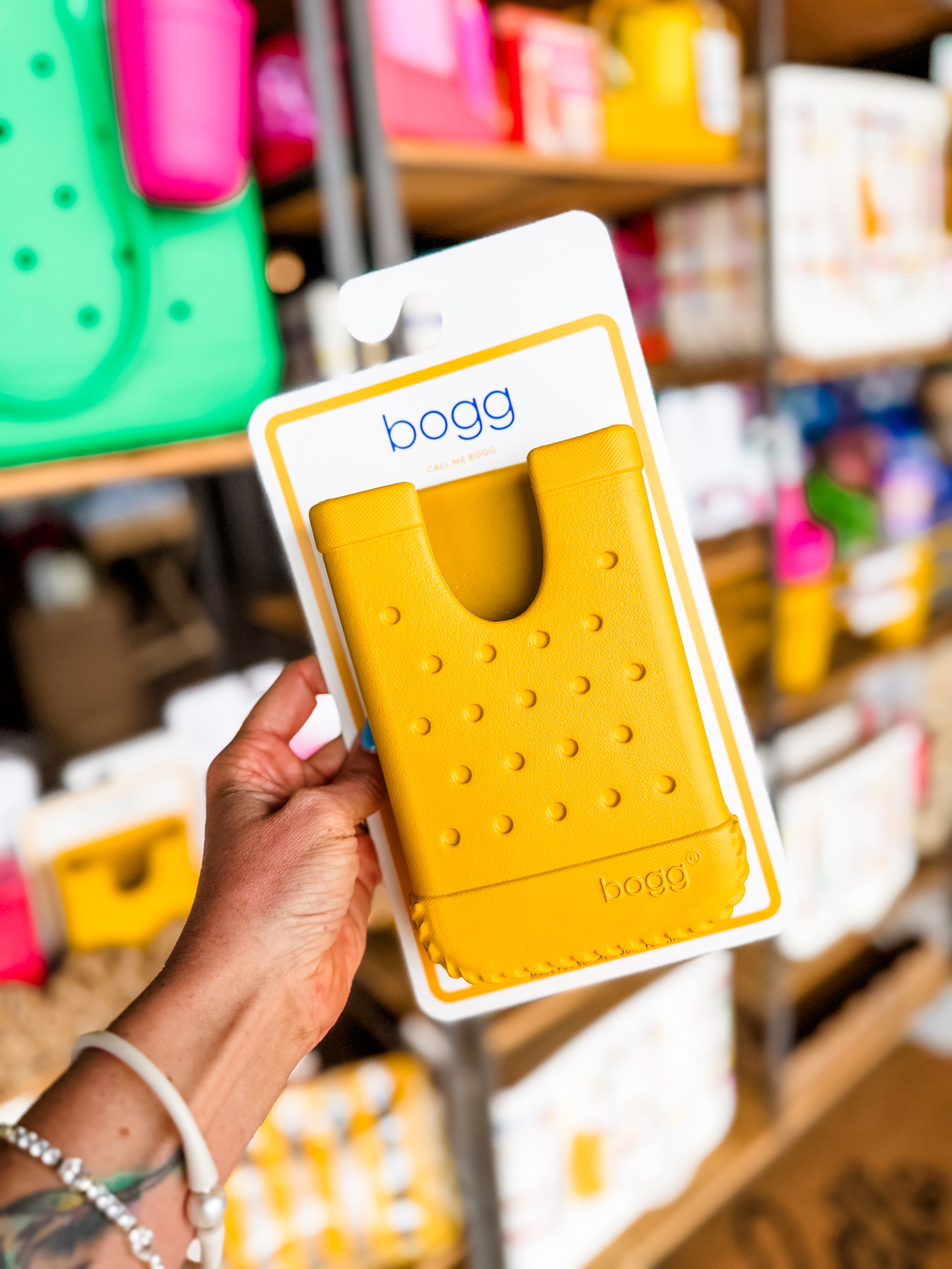Call Me Bogg Phone Holder- Limoncello Yellow