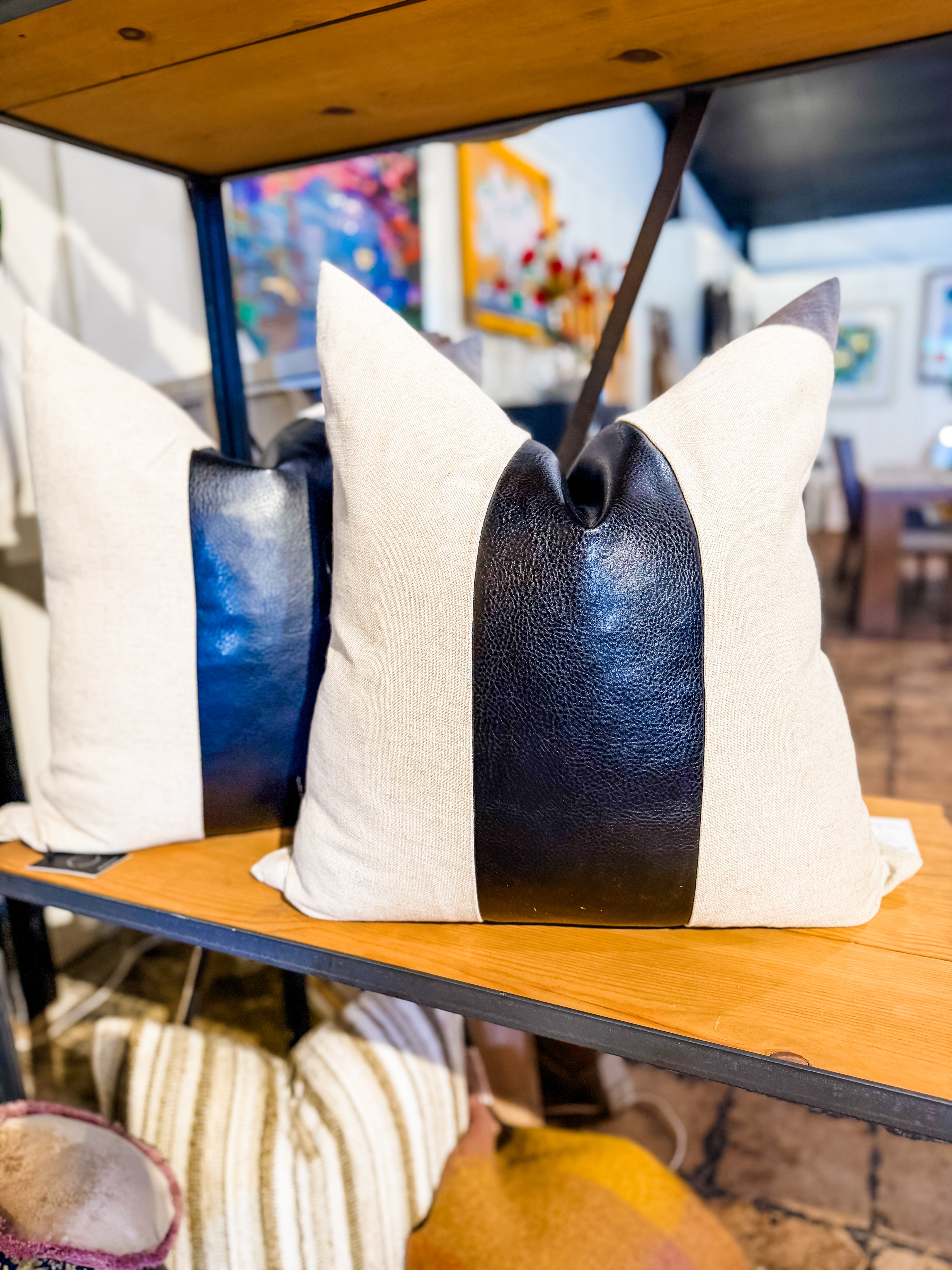 DVK Rodeo Band Black Pillow