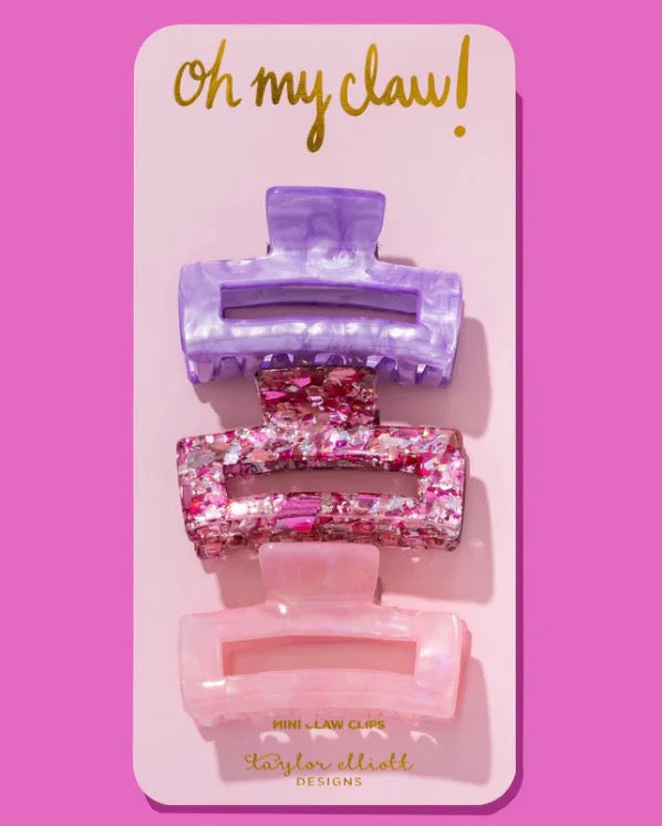 Claw Clip Trio