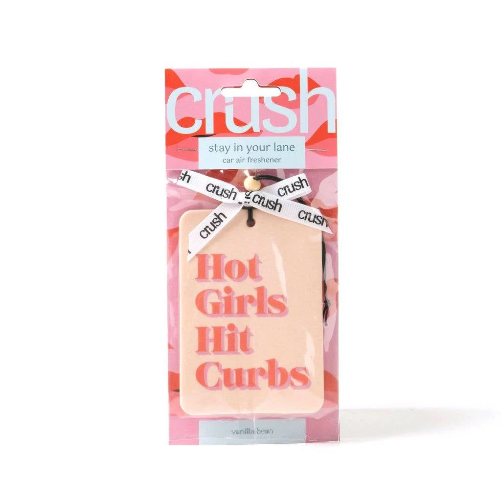 Hot Girls Hit Curbs - Vanilla Bean Car Freshener