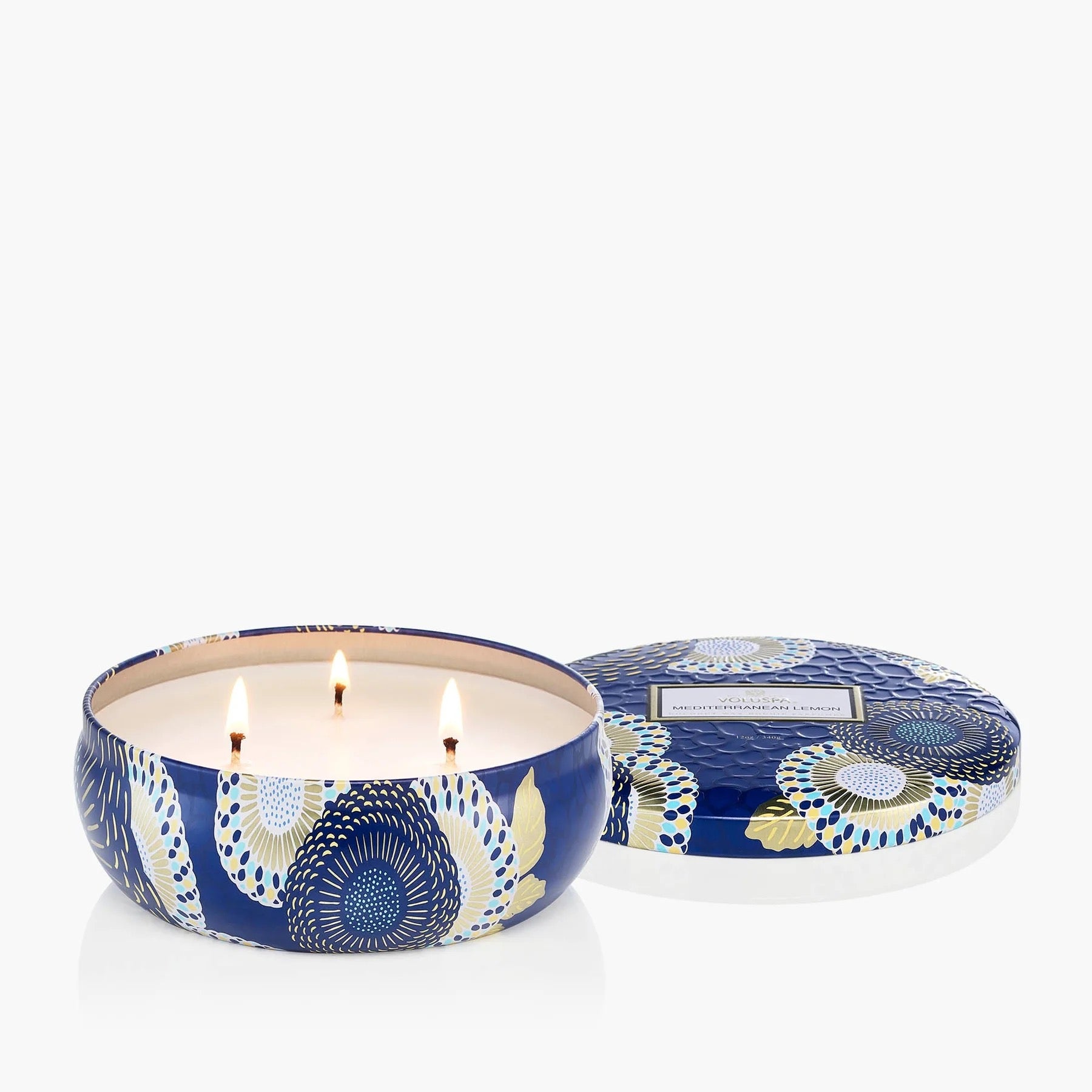 Mediterranean Lemon 3 - Wick Tin Candle