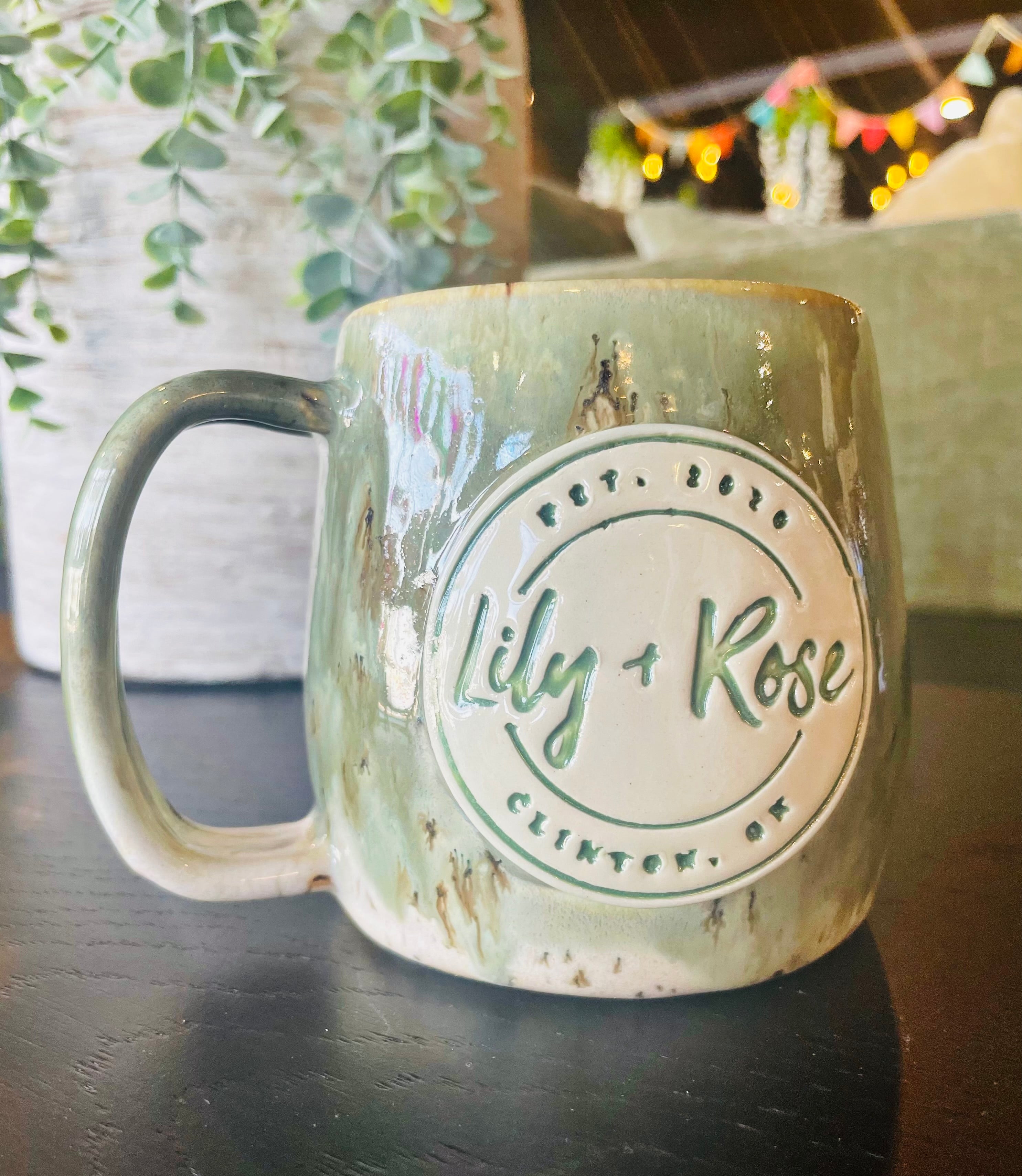 Green L+R Mug