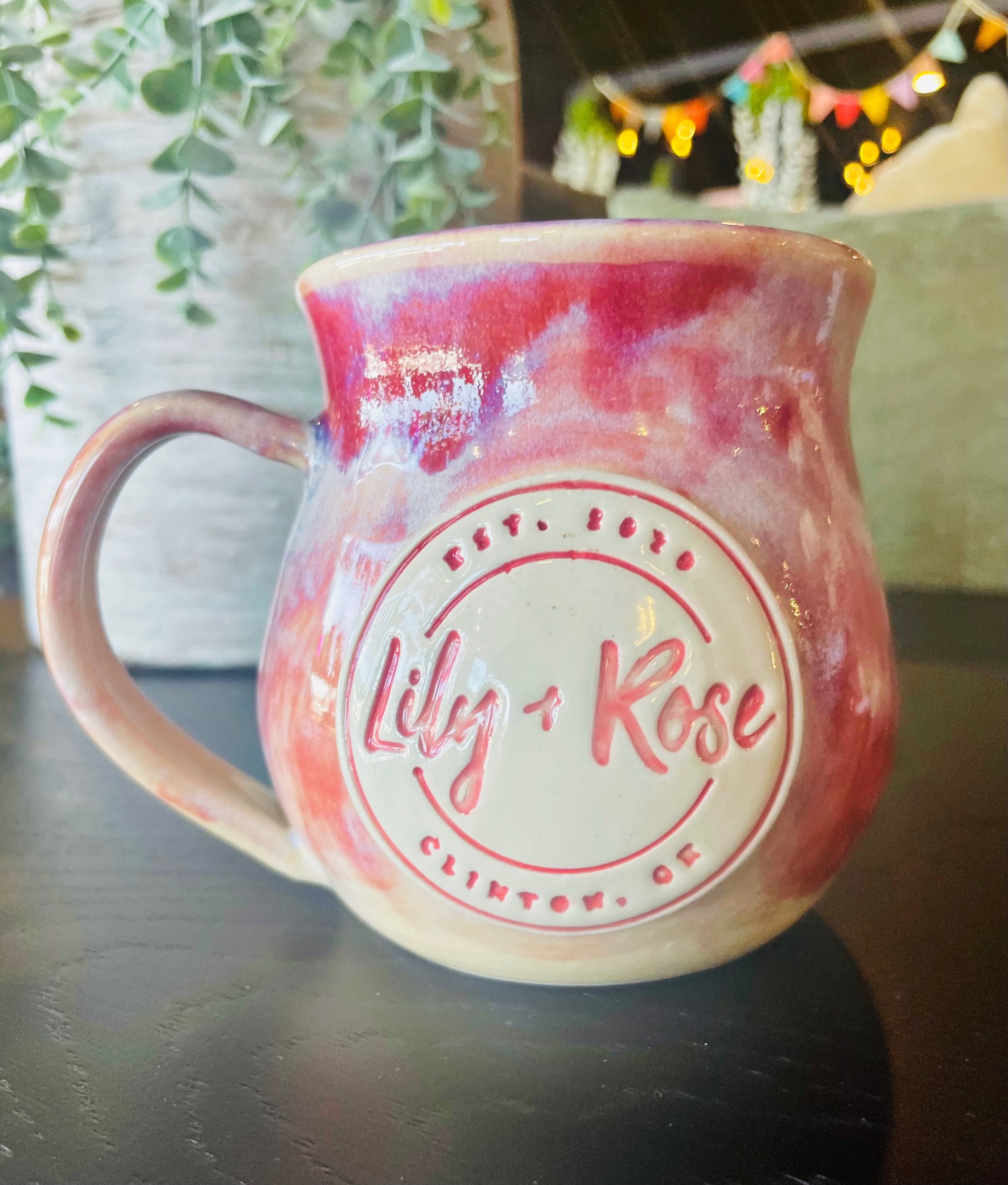 Pink L+R Mug