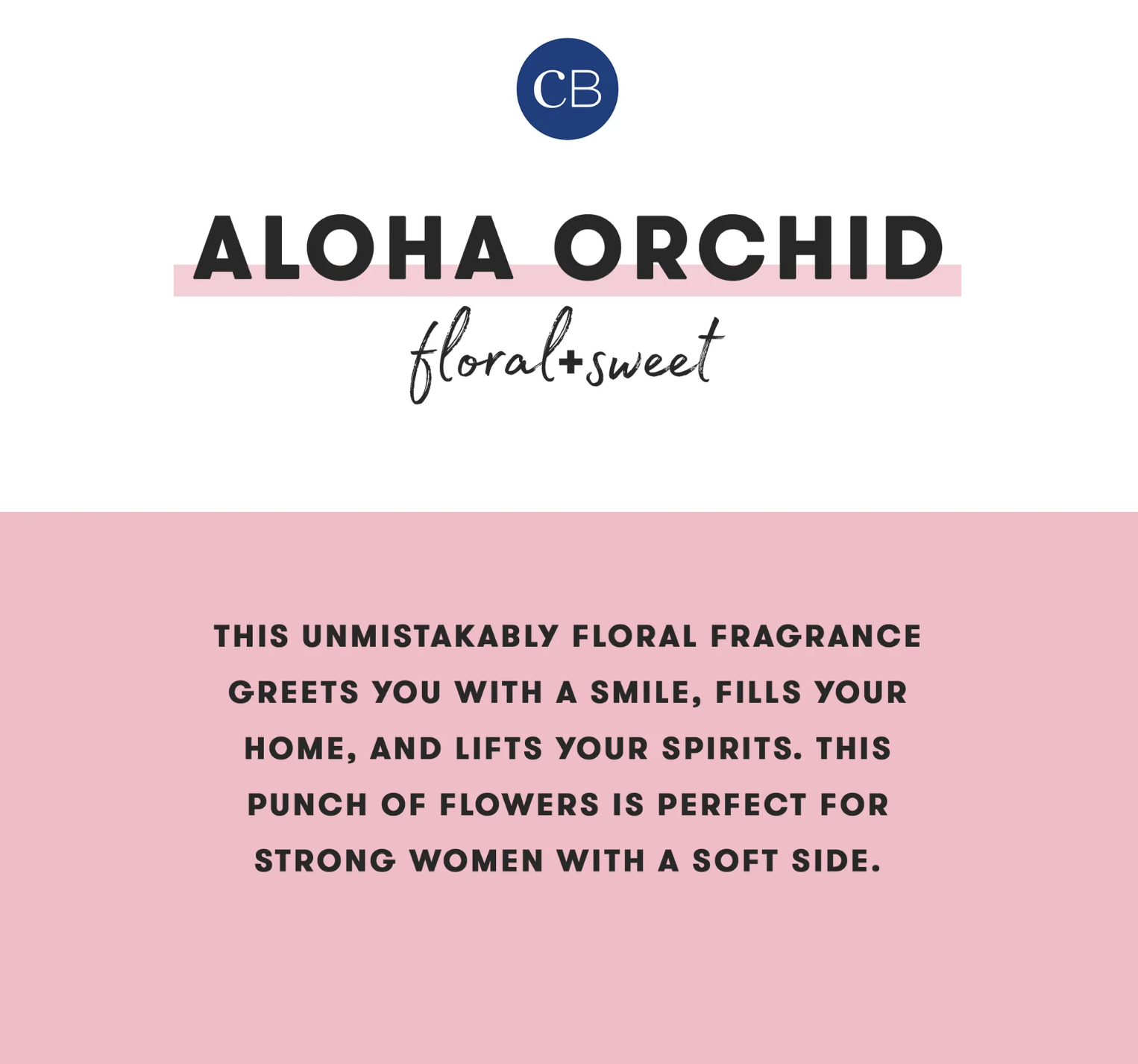 Aloha Orchid Pattern Play Travel Tin Candle