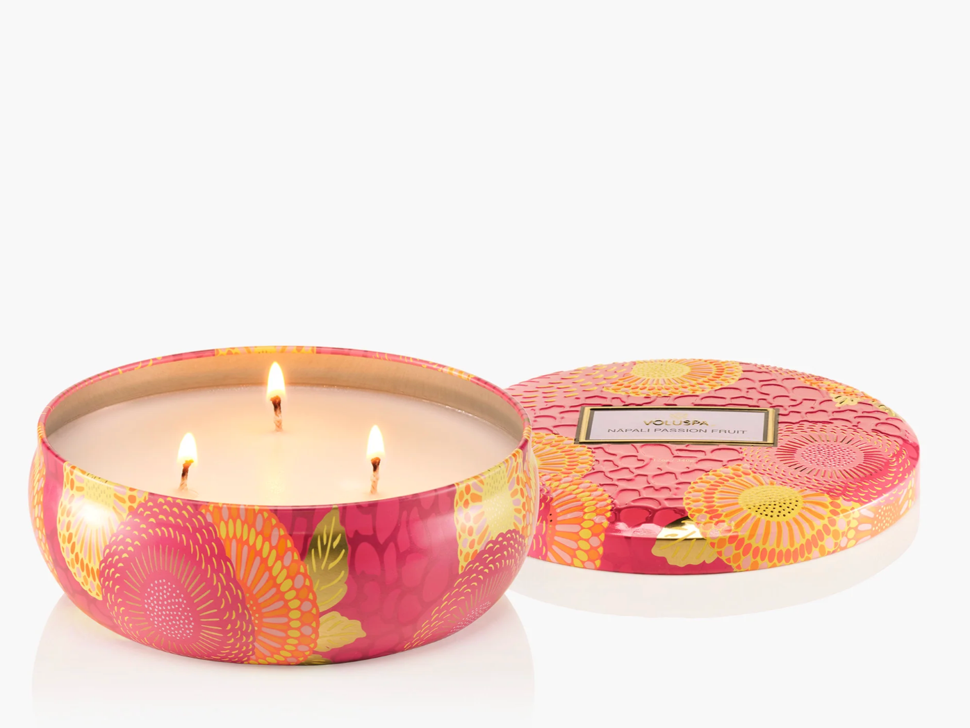 Voluspa Napali Passion Fruit Tin Candle