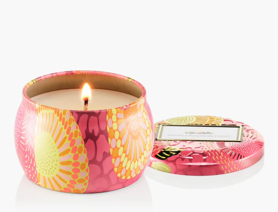 Voluspa Napali Passion Fruit Mini Tin Candle