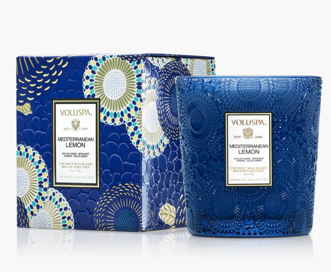 Voluspa Mediterranean Lemon- Classic Candle (9oz)