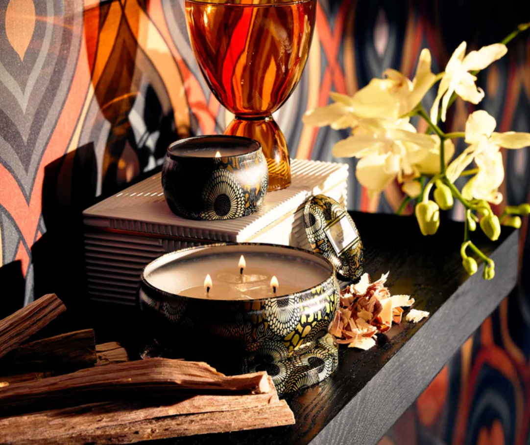 Voluspa Baltic Amber- 3 Wick Tin Candle