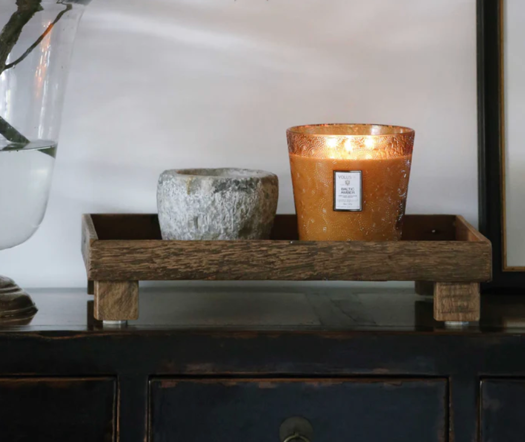 Voluspa Baltic Amber- 3 Wick Hearth Candle (38oz)
