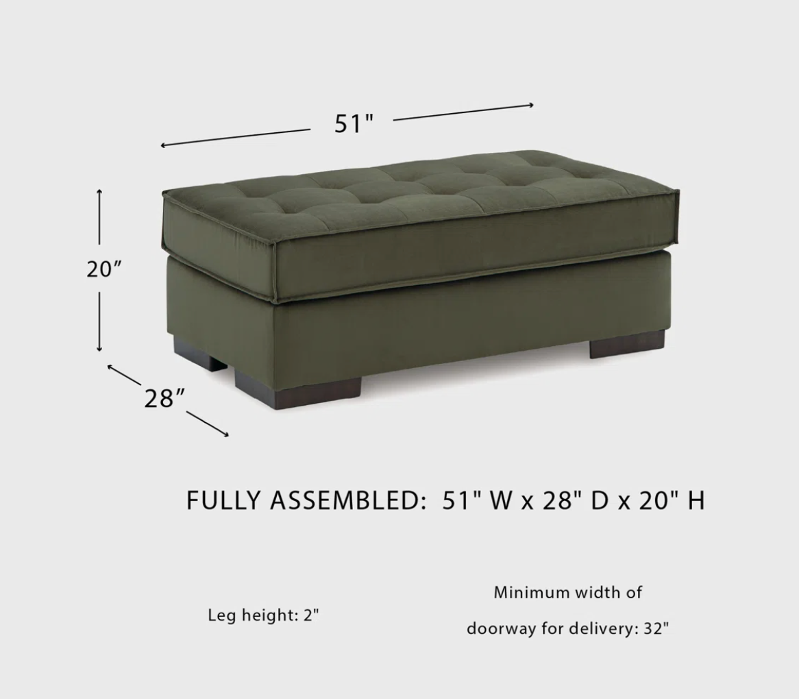 Chalcombe Oversized Accent Ottoman