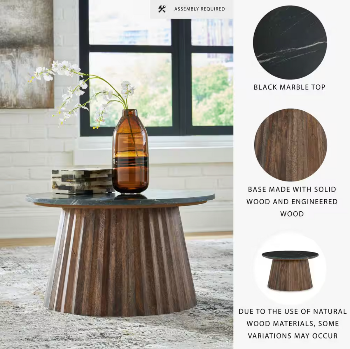 Ceilby Accent Cocktail Table 26.13x26.13x15.25