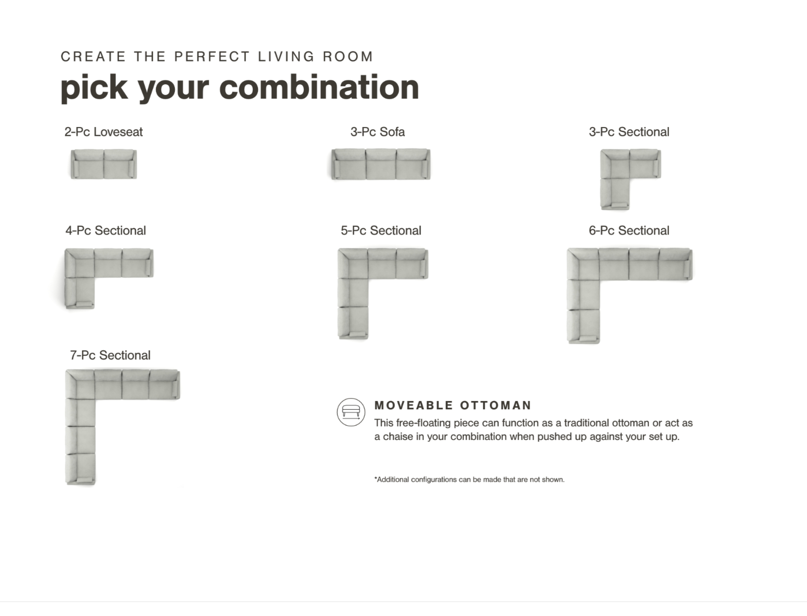Regent Park 4-Piece Sectional