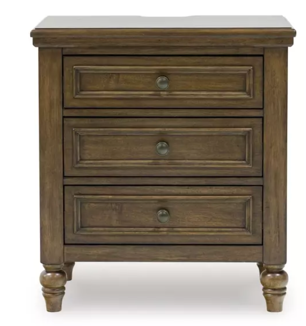 Sturlayne Three Drawer Night Stand