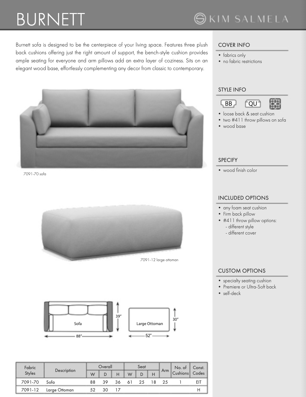Burnett Sofa