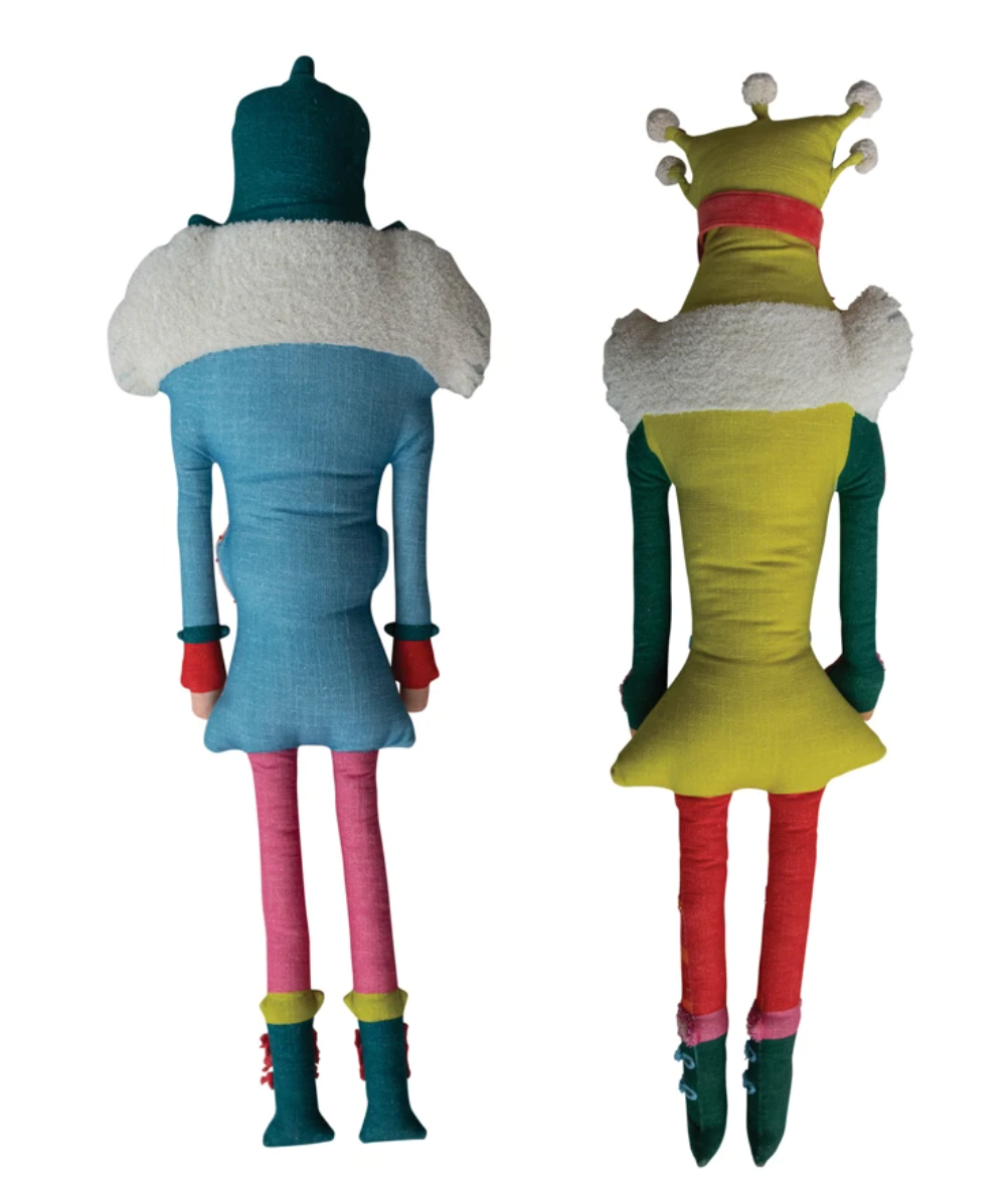 Printed Nutcracker Pillow