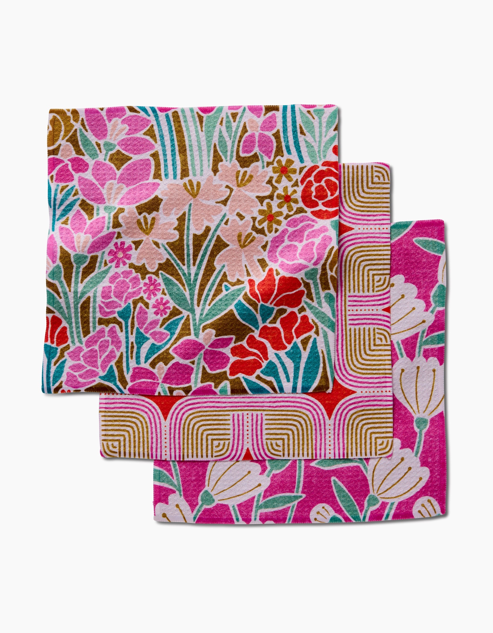 Geometry Dish Cloth-Clemmie, Donna, Janae