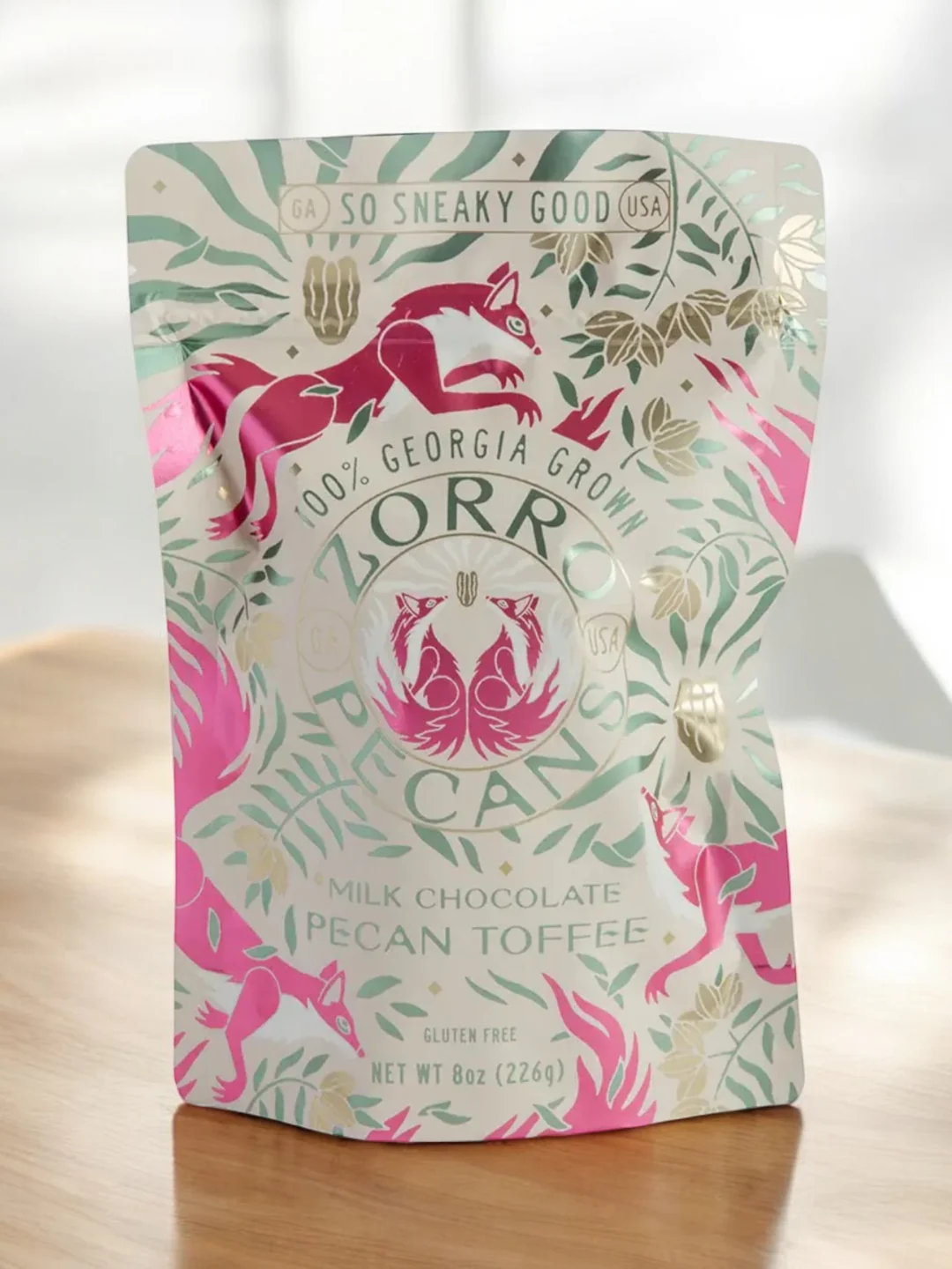 Zorro Pecans Milk Chocolate Pecan Toffee
