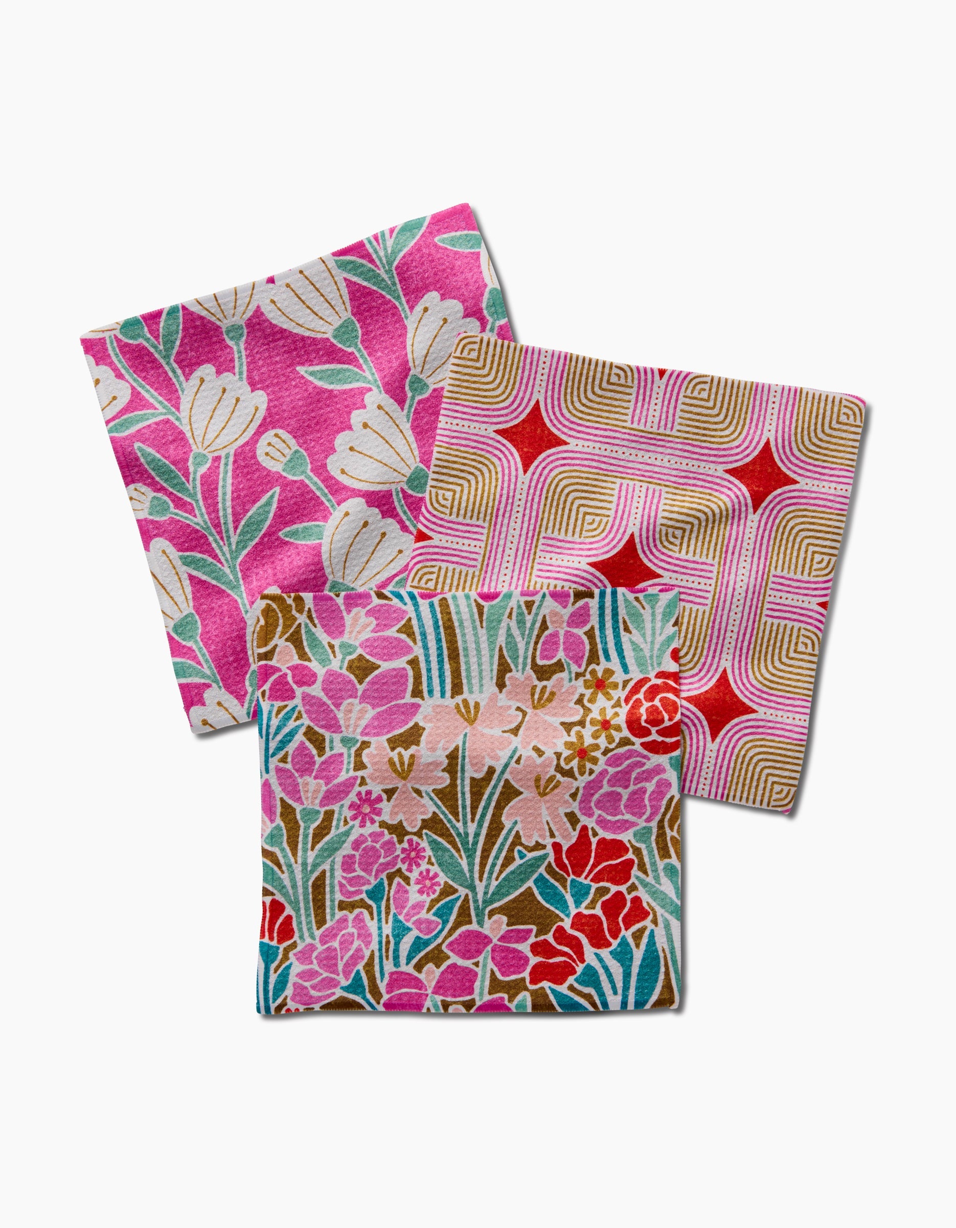 Geometry Dish Cloth-Clemmie, Donna, Janae