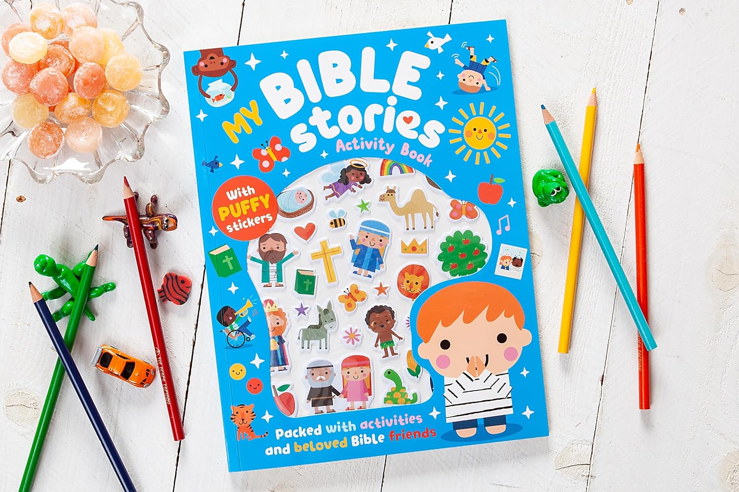 Blue-My Bible Stories Activity Book