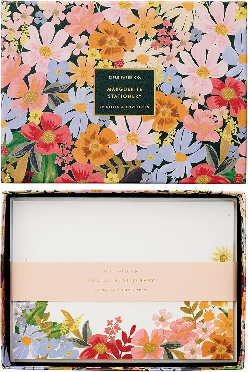 Marguerite Social Stationery Set