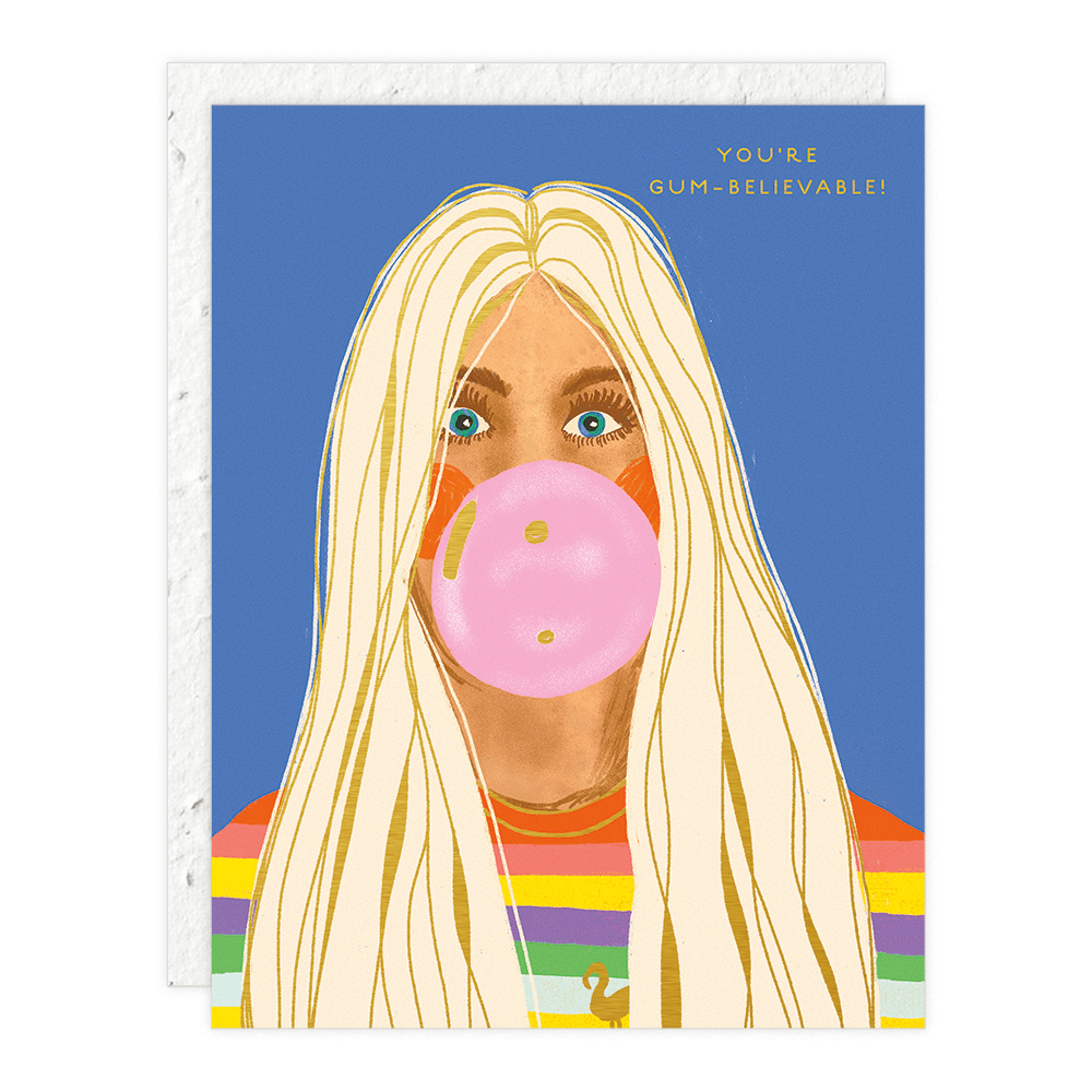 You're Gum-believable Seedling Cards