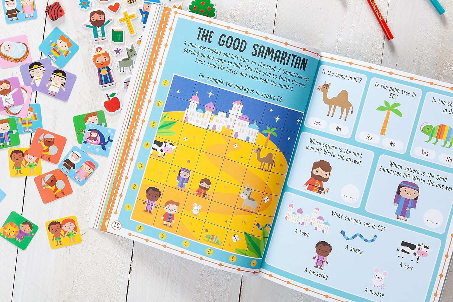 My Bible Stories Activity Book-Pink