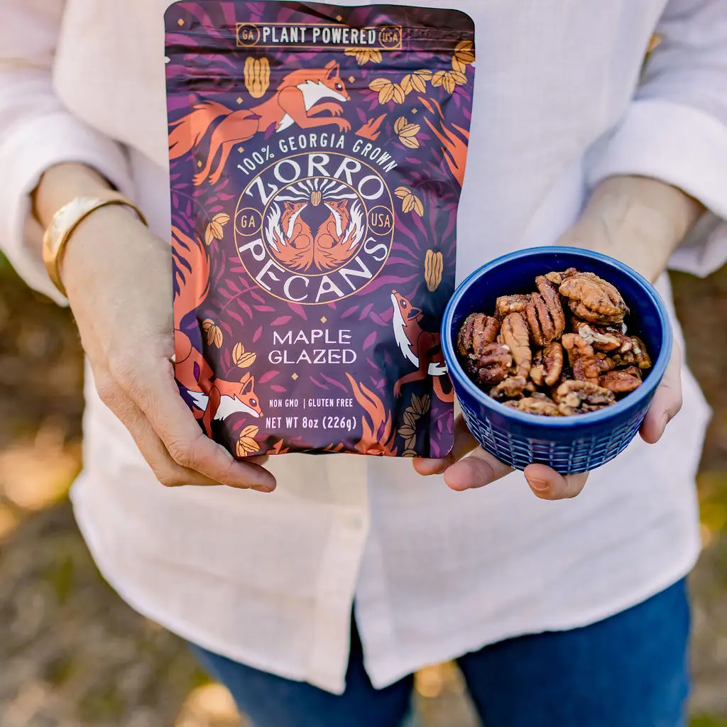 Zorro Pecans Maple Glazed