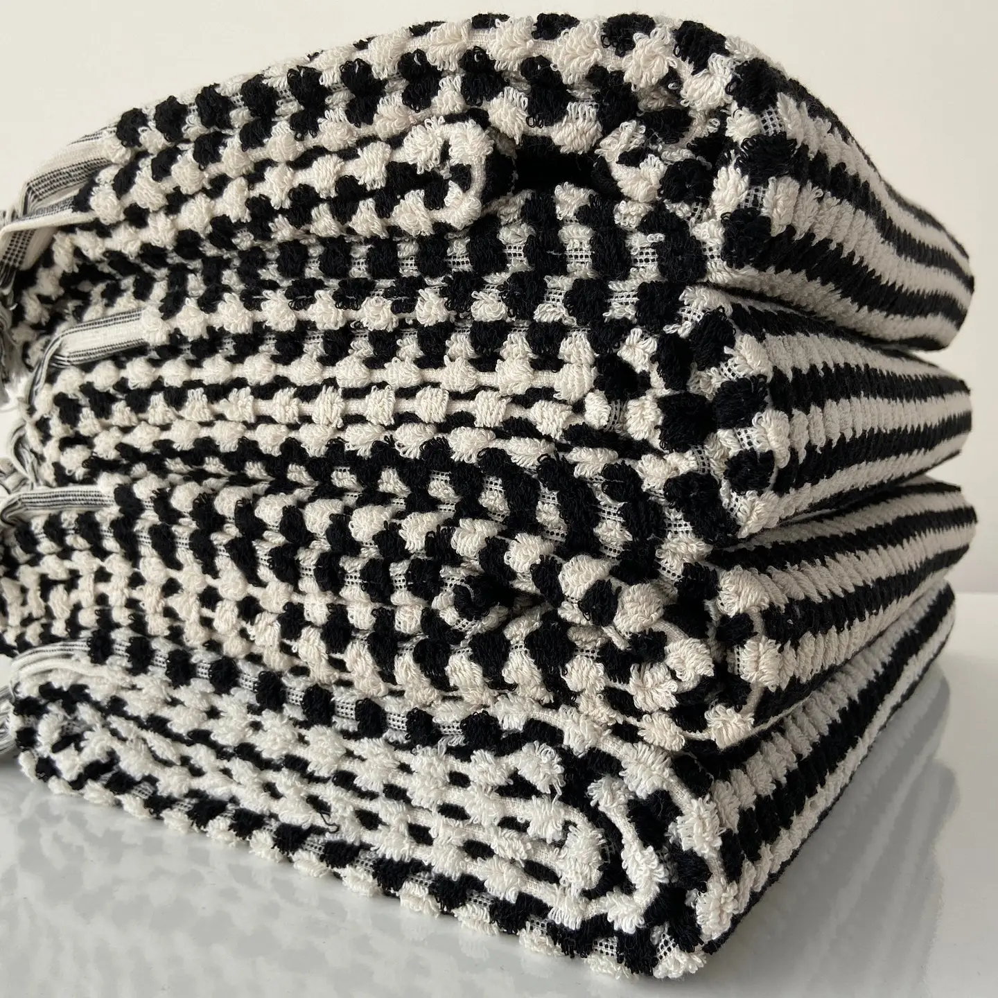 Black Soft Thick Bath Towel