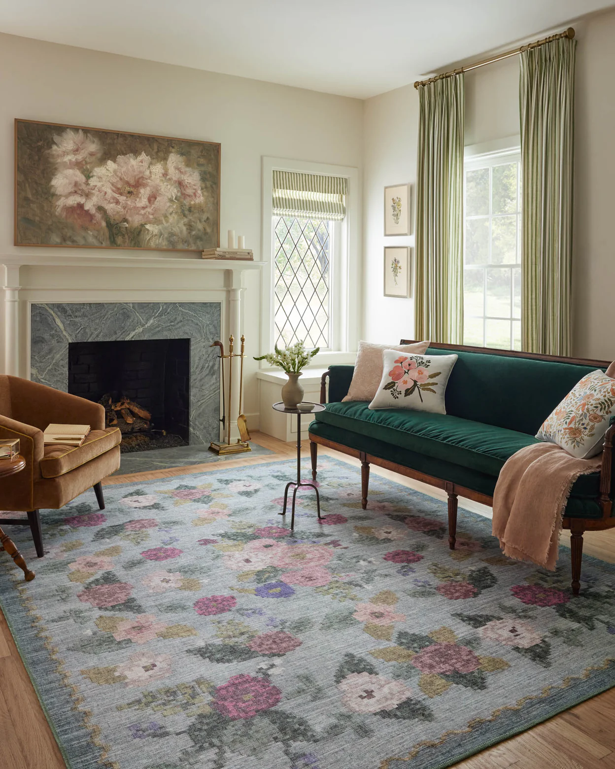 Rosa Rug - Antique Rose Sky