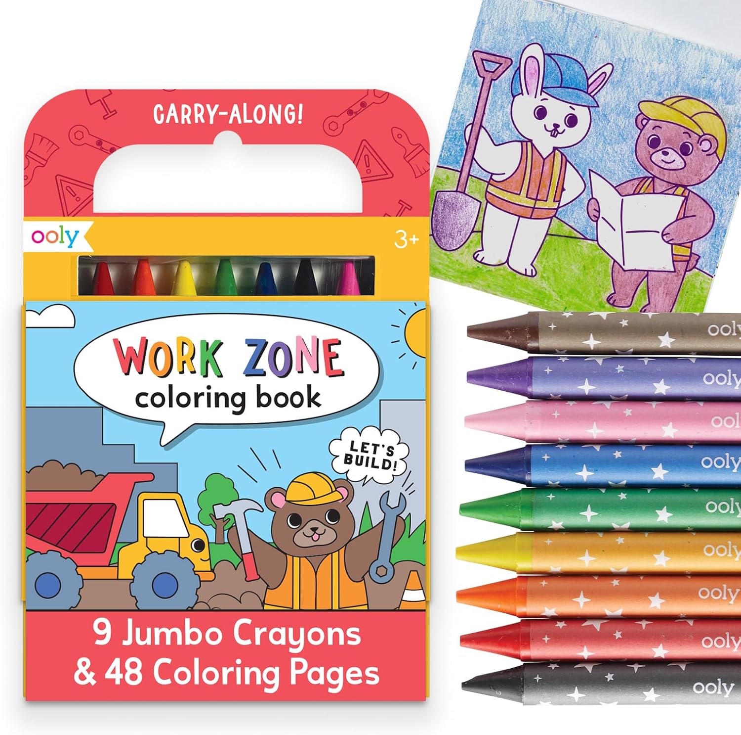 Work Zone Coloring Book