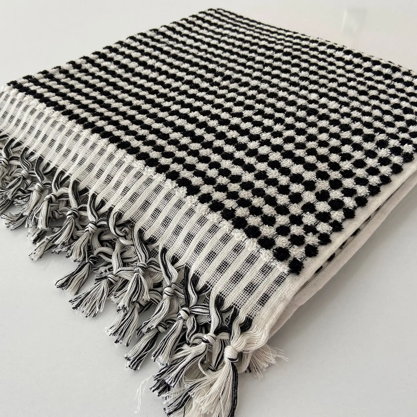 Black Soft Thick Bath Towel