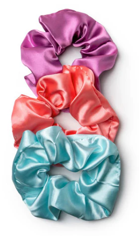 Satin Scrunchie Set