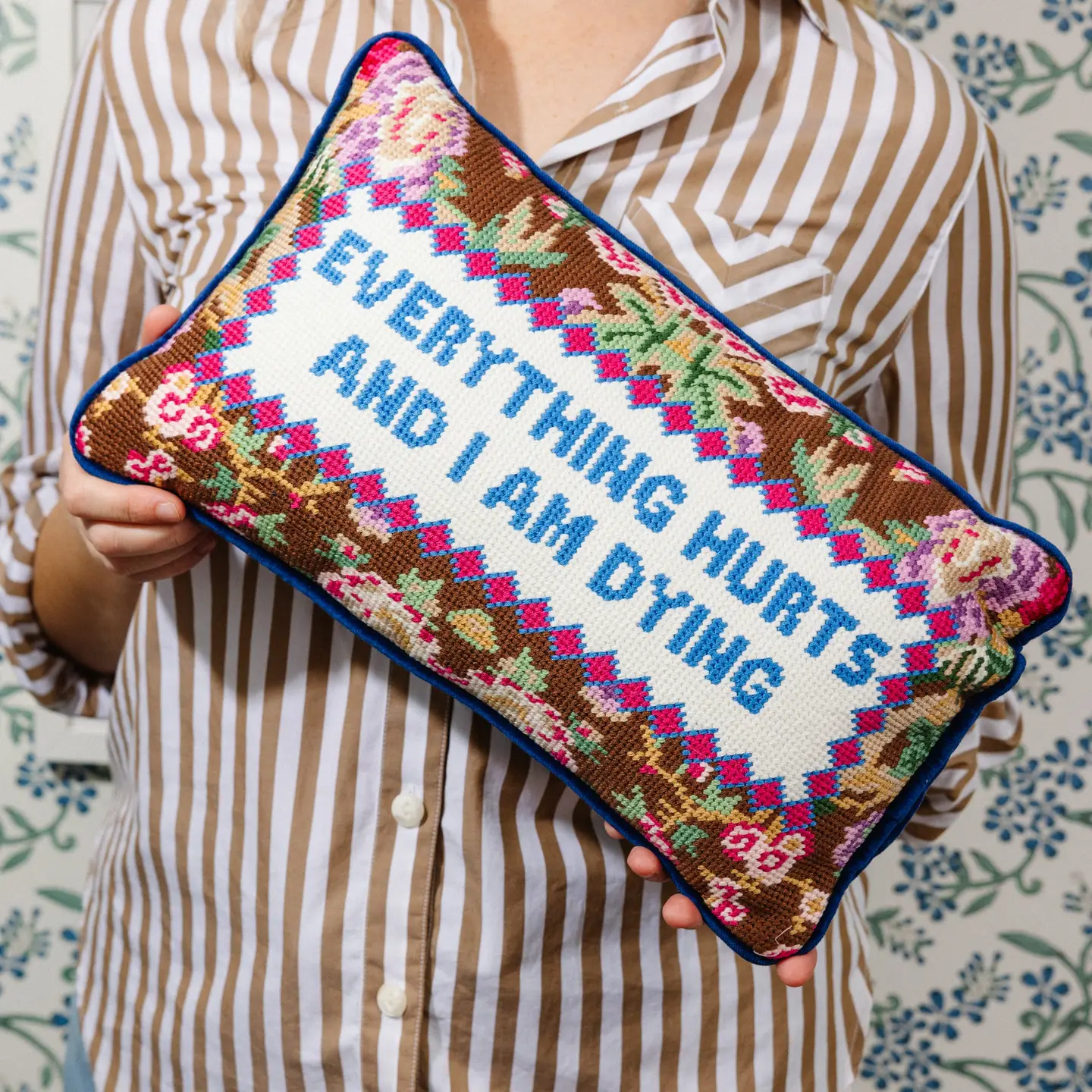 Everything Hurts Pillow
