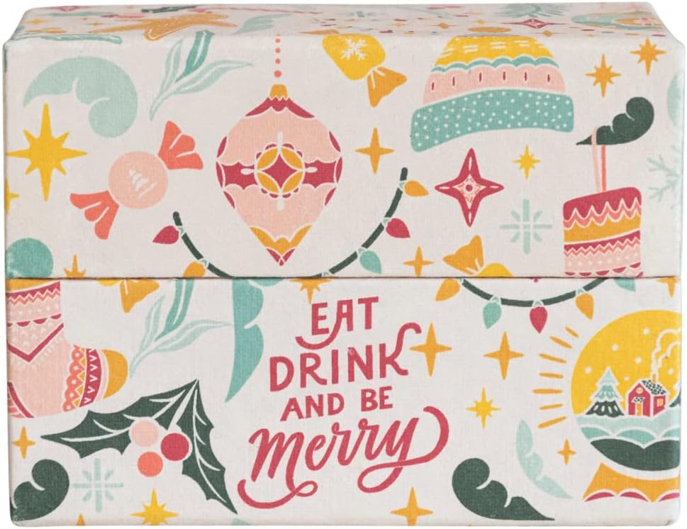 Eat, Drink, & Be Merry Recipe Box