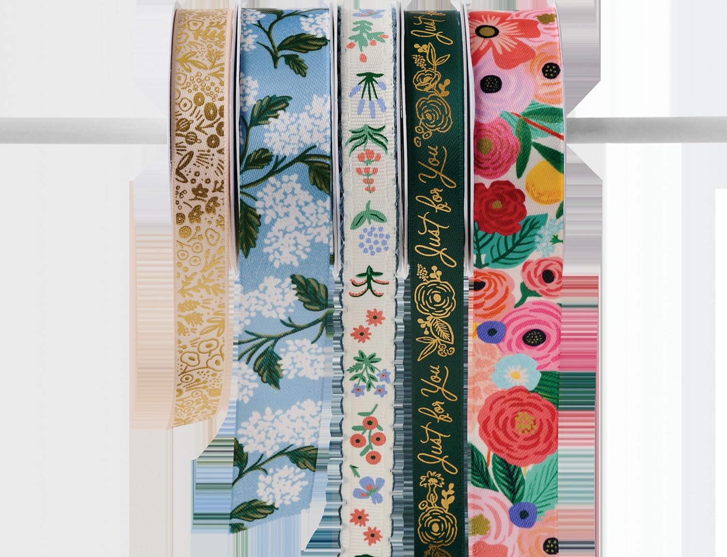 Garden Party Ribbon Set of 5