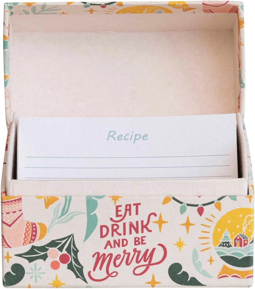 Eat, Drink, & Be Merry Recipe Box