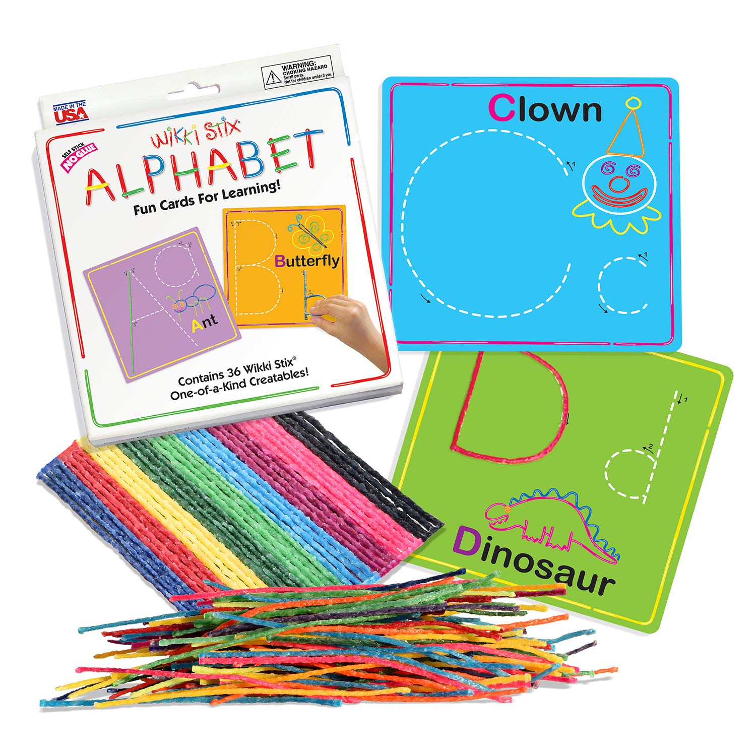 Wikki Stix Alphabet Cards