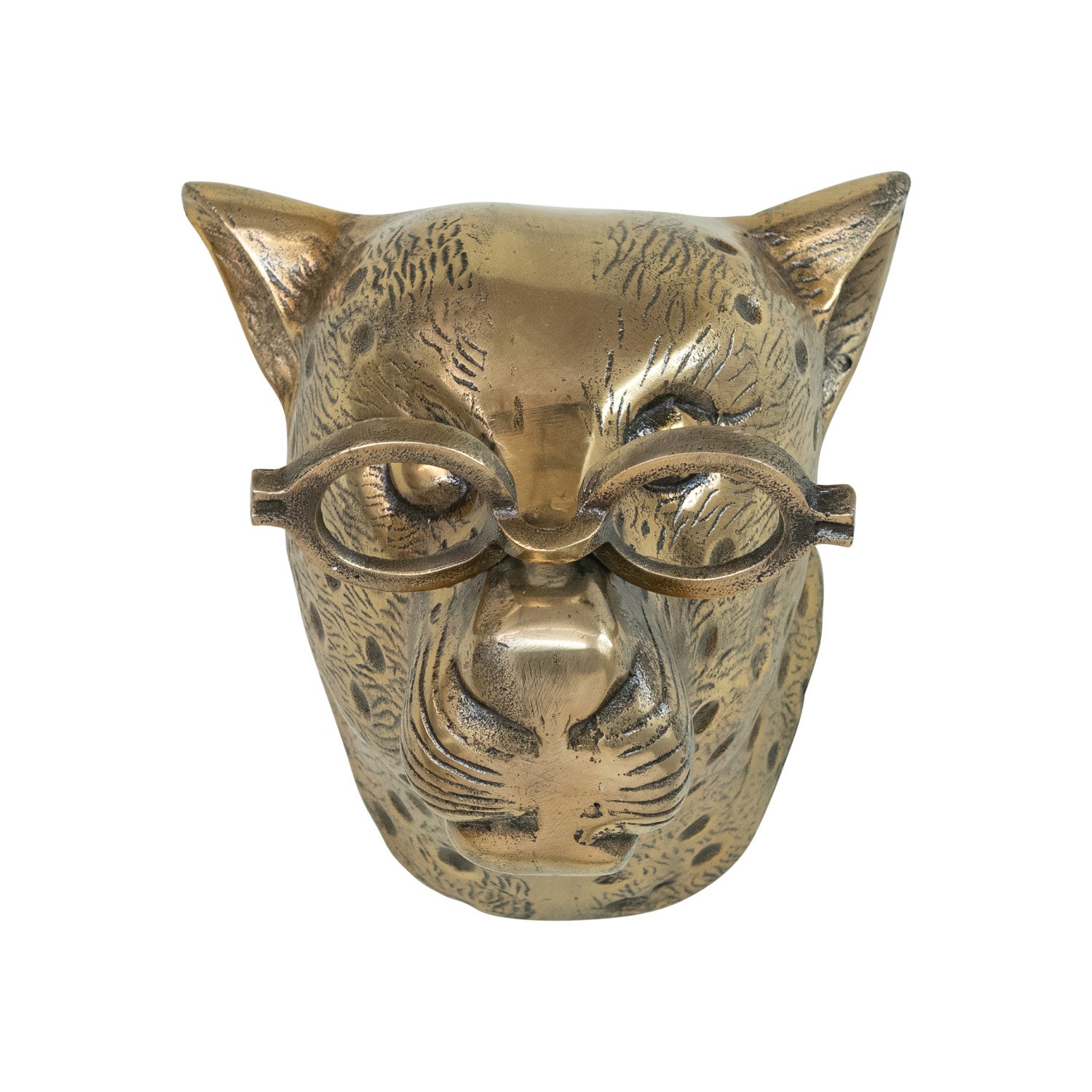 Aluminum Leopard Head
