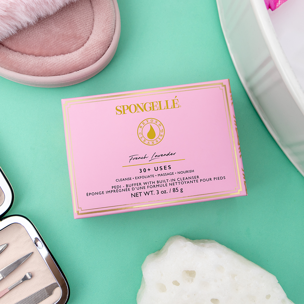 Spongelle French Lavender Pedi Buffer