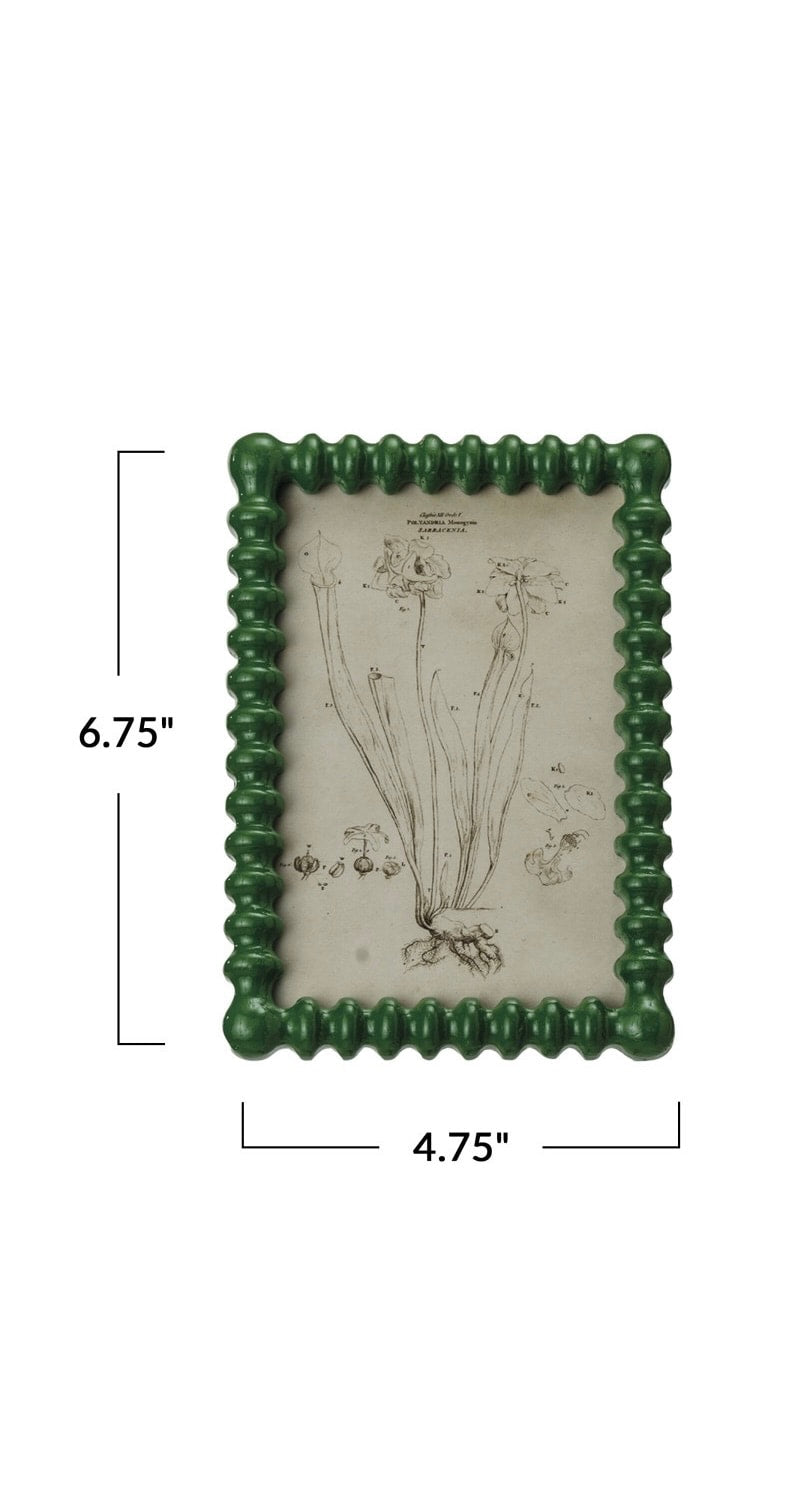 Green Wood Picture Frame