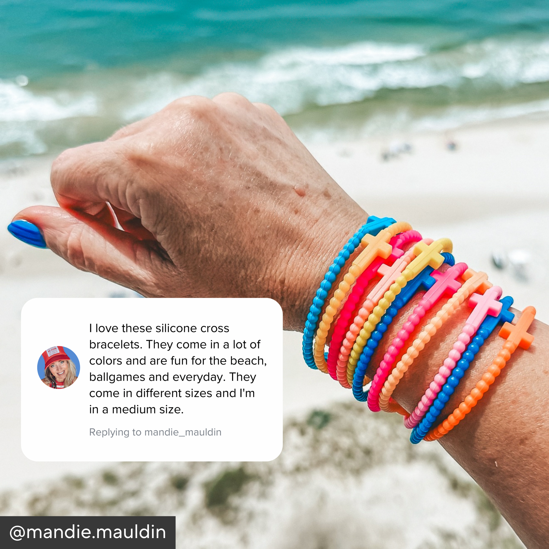 Jesus Bracelets - Landscape (25 Pack), Small