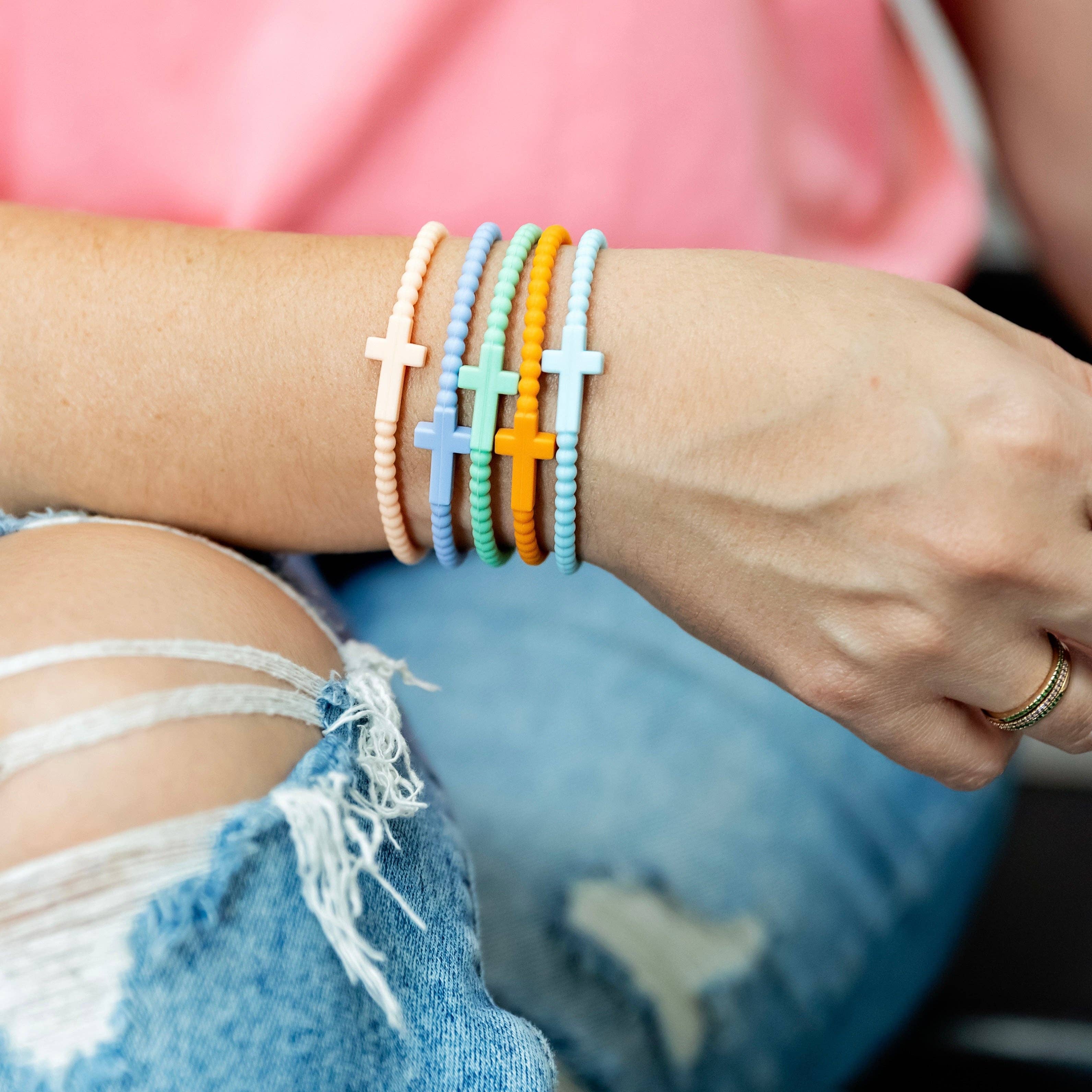 Jesus Bracelets - 5 Packs: Flicker, Medium