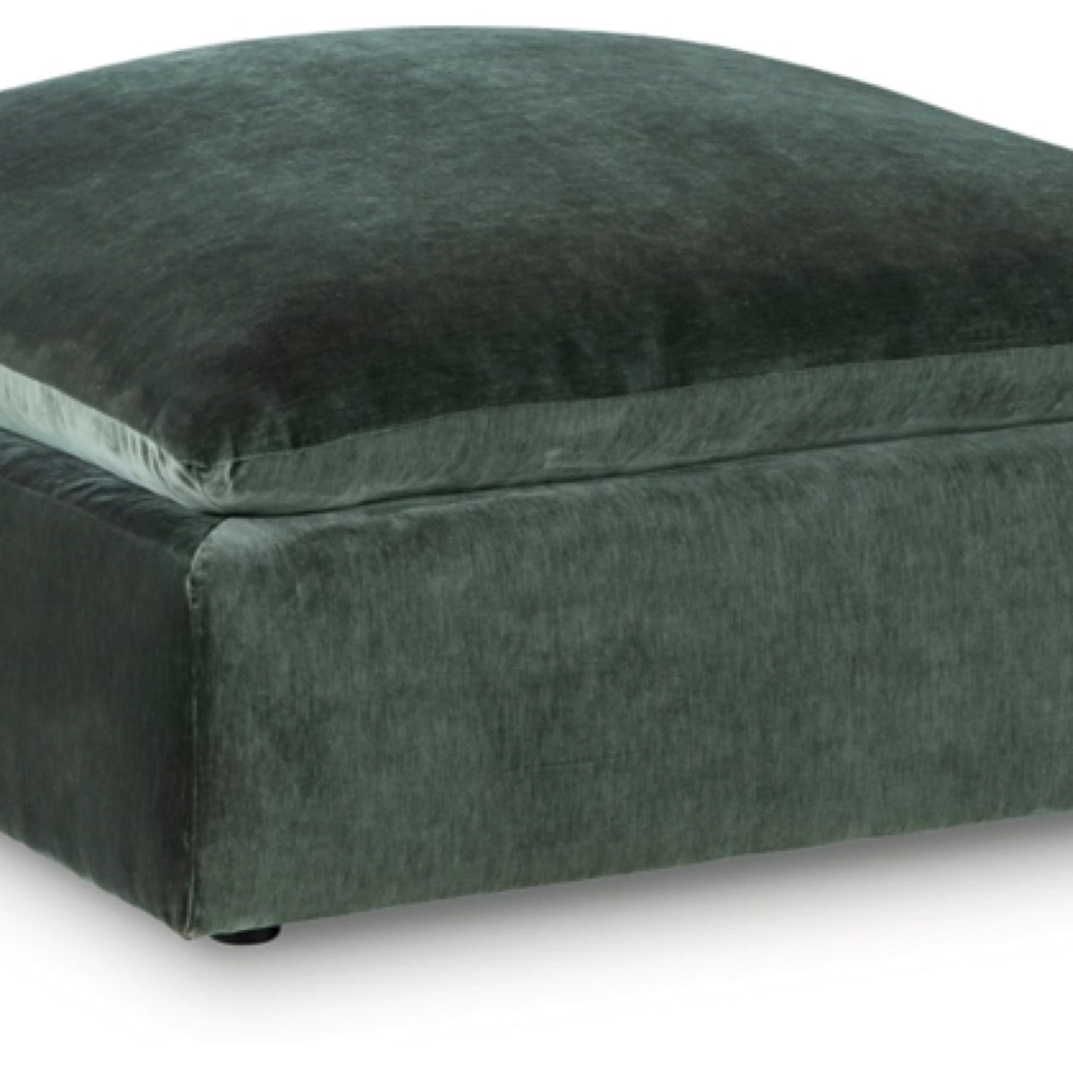 Carriage View Oversized Accent Ottoman