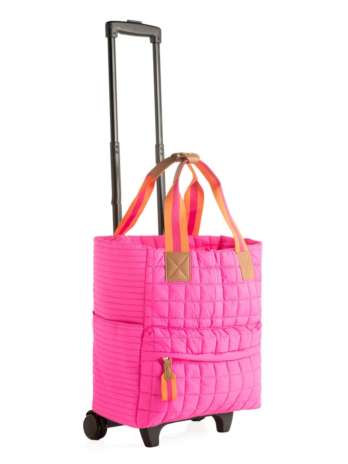 EZRA ROLLER TOTE: MAGENTA